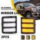 Dynamic LED Side Tow Turn Mirror Signal Light For 08-16 Ford F250-F550 SuperDuty