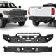 Steel Front Rear Bumper w/LED Light Fit 2020 2021 2023 GMC Sierra 2500 3500 HD