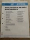 Stihl RE 220 K, RE 240 K, RB 220 K 1994-05 equipment spare parts manual
