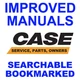 9 SERVICE MANUALS CASE 580B 580CK B TRACTORS TLB Owners PARTS SEARCHABLE CD
