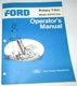 Ford 09GN1005 Walk Behind Rotary Tiller Operators Maintenance Manual ORIGINAL!