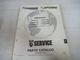 PM20 Evinrude Johnson 150 Prelim Edition Parts Catalog Manual Item No. 434222
