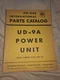IH International UD-9A Power Unit Parts Catalog Form PU-26B