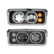 Full LED Performance Headlights for Peterbilt 357 365 378 379 Kenworth W900 T...