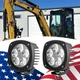 Flood LED Worklamp For Caterpillar CAT 304E CR, 305E2 CR, 305.5E2 CR, 416D, 420D