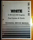 White 2-85 2-105 Engine Fuel System Clutch Technical Service Manual 432 667B '77