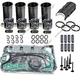 Rebuild Kit For Isuzu 4BG1TAB Engine JCB Excavator JS130EX Link Belt 160lx
