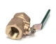Fits Jade BB2 B16.44. 175 PSI Manual Shut-Off Valve, Butterball, 3/4", 175 PSI