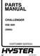 Hyster H30H, H40H, H50H, H60H D003 Forklift Parts Catalog Manual PDF USB
