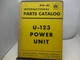 International harvester u-123 Power Unit   Parts Catalog Manual PU-41