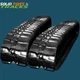 Two Excavator Rubber Tracks 8"  200x72x47 fits Yanmar B14, B15-3- Heavy Duty