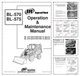 Bobcat Ingersoll-Rand BL-570 BL-575 Backhoe Loader Operation and Maintenance ...