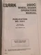CASE CX330 Excavator Operator's Manual 6-32481NA