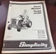 1985 SIMPLICITY MODEL 5216H RIDING LAWN TRACTOR PARTS MANUAL (221)