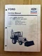 Ford New Holland 455D 555D 575D 655D Tractor Loader Backhoe Serv. Manual V2 SB12