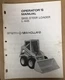 New Holland Skid Steer Loader L-445 Operator's Manual