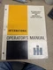 IH 3200 & 3300 Series B Skid Steer Loader Tractor Operators Manual ORIGINAL