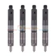 4PCS Fuel Injector 40120901 for Hatz Engine 2L30 3L30 3L31 4L30 2M40 4M40 4M31