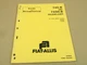 Fiat-Allis Fiatallis 745-B 745H-B Gelenklader Betriebsanleitung Wartung 1974