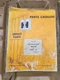 VTG International Harvester Co Parts Catalog TC-131 Cub 154 Lo Boy Service Parts