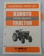 1977 KUBOTA B6000, B6000E TRACTOR PARTS MANUAL / 07909-50501