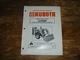 Kubota B1630 B1633 B1634 Loader Parts Catalog Shop Service Repair Manual xz