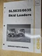 GEHL Service Parts Manual,  SL5635 & 6635 Skid Loaders  1999