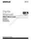 Caterpillar Cat 966G II Wheel Loader Parts Catalog Manual SEBP3277