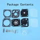 Carburetor/Carb Repair Kit For Homelite Trimmer ST155 175 285 HB180 BP250 Blower