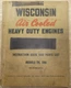 WISCONSIN HEAVY DUTY ENGINES MODEL TH THD INSTRUCTION PARTS LIST BOOK MANUAL