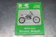 NICE '91 Kawasaki KX80, KX100 Motorcycle Service Manual USED