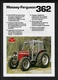 MASSEY FERGUSON MF 362 2 & 4WD TRACTOR SPECIFICATIONS BROCHURE 