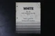 Vintage WHITE WM 518 High Pressure Washer Parts & Instruction Manual 1974