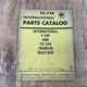 TC-77A International Parts Catalog T-340 and TD-340 Series Crawler Tractors