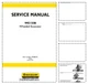 New Holland WE150B Wheeled Excavator Service Manual Rev 01-2013 PDF