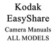 Kodak EasyShare Digital Camera Manual Guide C & CD #1