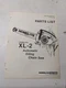 HOMELITE ILLUSTRATED PARTS CATALOG LIST BOOK MANUAL CHAIN SAWS XL2 24752 REV 4
