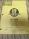 Oliver I&T Shop Service Manual 1600 1650 Tractor