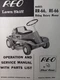 REO Wheel Horse Lawn Skiff Riding Mower RR-66 & RE Owner, Service & Parts Manual