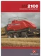 Massey Ferguson MF 2100 Series Big Balers 2009 UK Market Sales Brochure