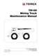 New Terex TR100 Mining Truck Maintenance Manual 2008