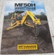 1984 MF Industrial Massey Fergusson MF50H Powershuttle 2WD Backhoe Loader B2166