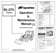 Bobcat Ingersoll-Rand BL-275 Backhoe Loader Operation and Maintenance Manual ...