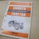 KUBOTA L305 L305DT Tractor Parts Manual book catalog list spare farm 1981 305DT