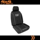 SINGLE CATERPILLAR CAT 9oz CANVAS SEAT COVER FOR DODGE RAM 3500 E PASS