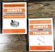 Kubota G3200 Lawn and Garden Tractor Service Manual Parts Catalog Repair Book