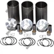 67mm Piston Set for Kubota D722 Tractor G1900 GF1800 TG1860 B7300 B7400