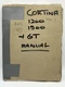 FORD Cortina  1200 1500 GT Repair Service Manual Book Car