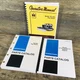 International TD-25C Crawler Tractor Dozer Parts Catalog Operators Manual Set