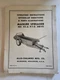 Allis-Chalmers Operating Instructions Manure Spreader No. 95-A P.T.O. Drive 